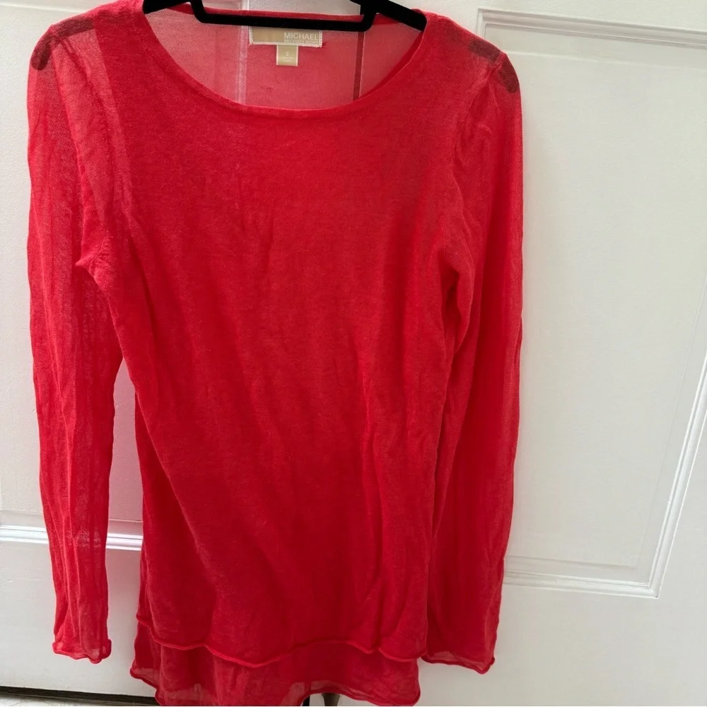 Michael Kors Knit Long Sleeve Top